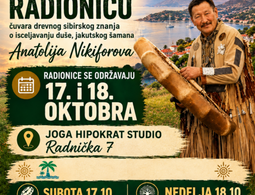 Subota i nedelja od 10:00h 17. i 18.10.2026. Duhovne radionice sa Anatalijem Nikiforovim (Rusija)